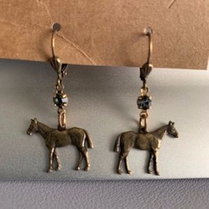Horse earrings